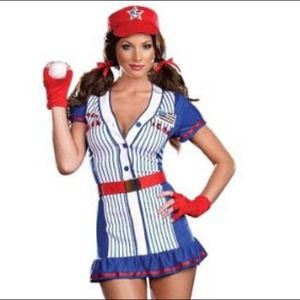 Sexy All American Baseball Player Costume