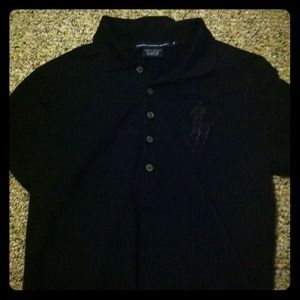 Ralph Lauren black polo small