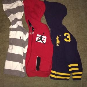 Authentic Ralph Lauren and Jordan hoodie