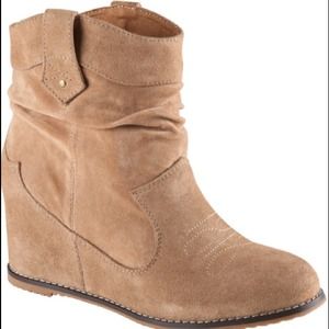 Aldo booties with concealed wedge