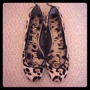 Sam Edelman Leopard Joya Ballet Flats