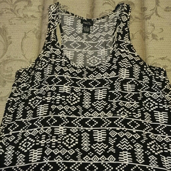 Tribal Print Tank Top