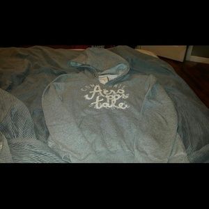 Aeropostale large hooded sweater.  GUC
