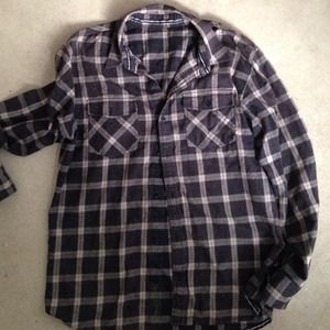 Oversized Hurley flannel 💀