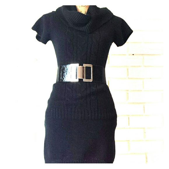 Ambiance Dresses & Skirts - Sweater Dress with Express Belt