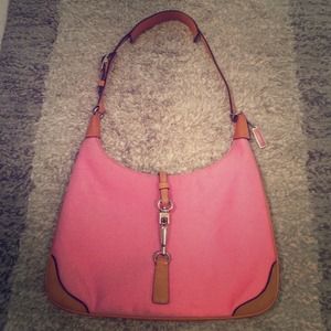 Pink Coach Twill bag