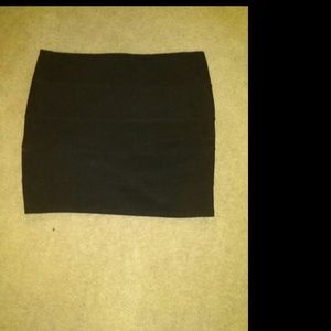 Black Bodycon skirt