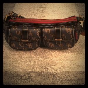 Dooney & Bourke denim signature bag