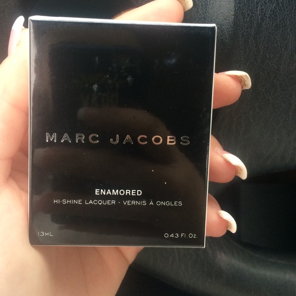 Marc Jacobs shocking hot pink nail polish