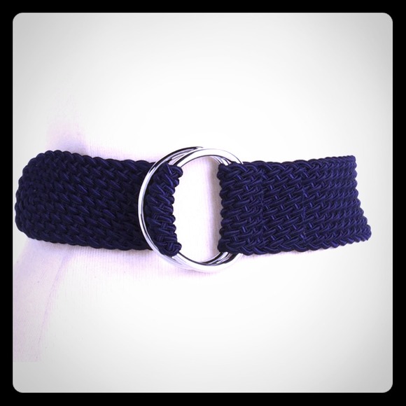 ⚡️Flash sale! Ralph Lauren woven navy belt! NWT