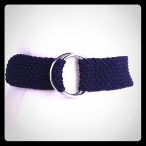 ⚡️Flash sale! Ralph Lauren woven navy belt! NWT