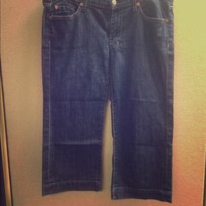 💯% Authentic Seven for all Mankind Crop Dojo Jean