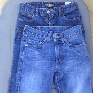 Levi's and Lucky Brand boy jeans size 12