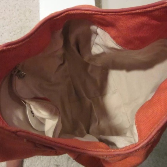 Summer Banana hobo bag in raffia Orange - Chloé Chloe summer orange hobo bag