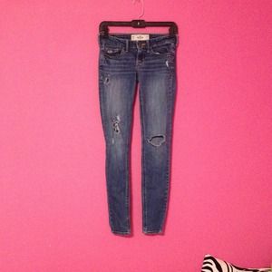 Hollister Holey Jeans.