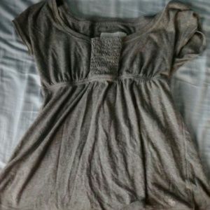 Grey Abercrombie & Fitch Flow Shirt