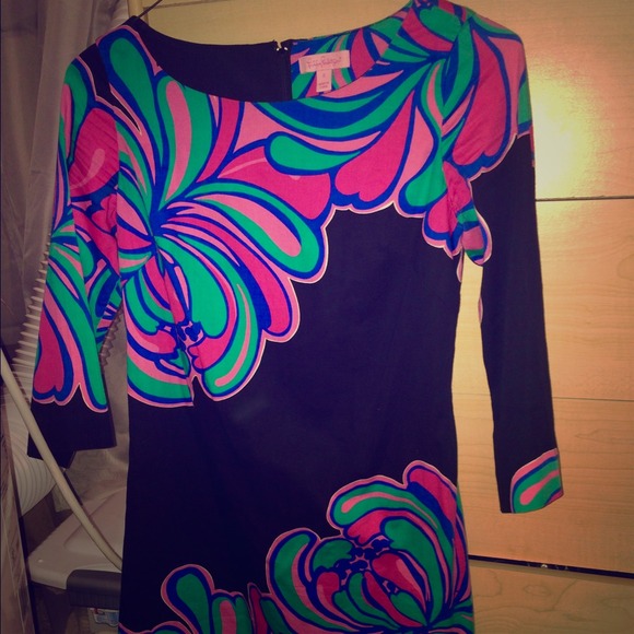 Lily Pulitzer 3/4 length sleeve dress