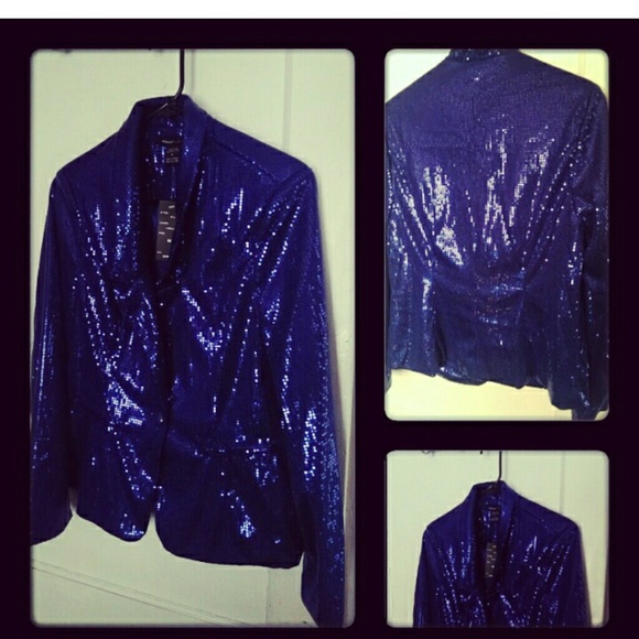 Blue Sparkle Blazer