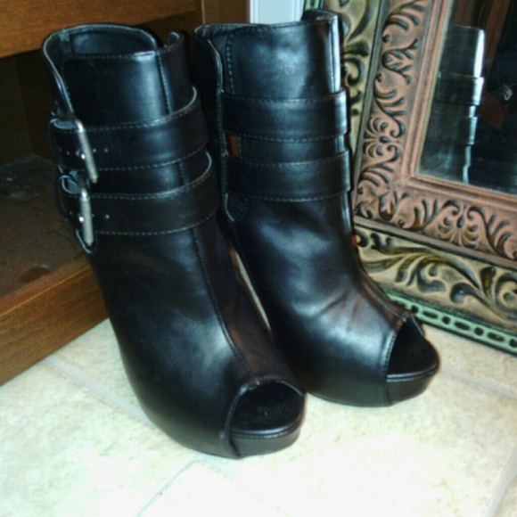 Black booties