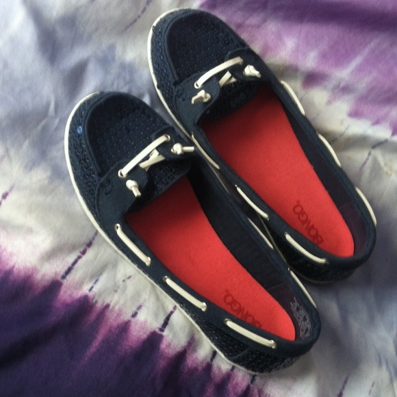 Bongo navy blue sequins shoes