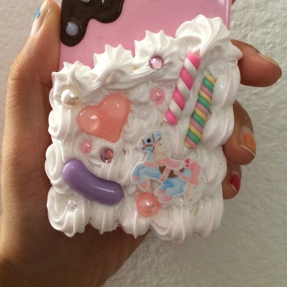 Sweet Pink Candy iPhone 4S Case - Picture 2 of 3