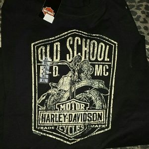 Mens Brand New Harley Davidson of Riverside Ca Tee