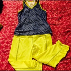 Nike performance workout outfit