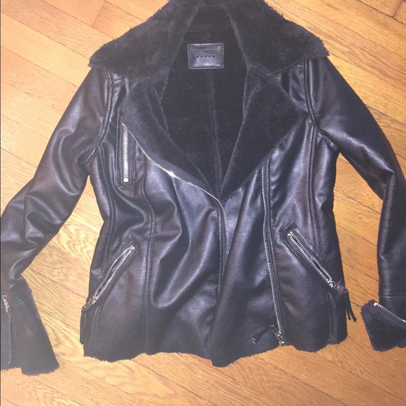 💞SOLD💞Blank NYC Faux Leather/Shearling Jacket!