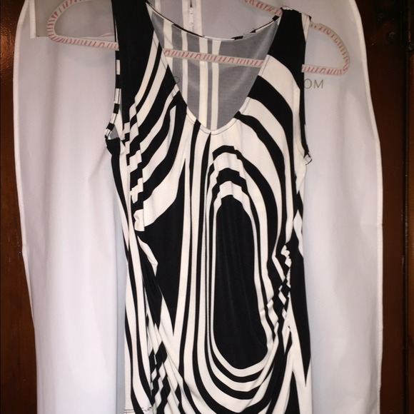 Black&White New York&Company Dress Shirt