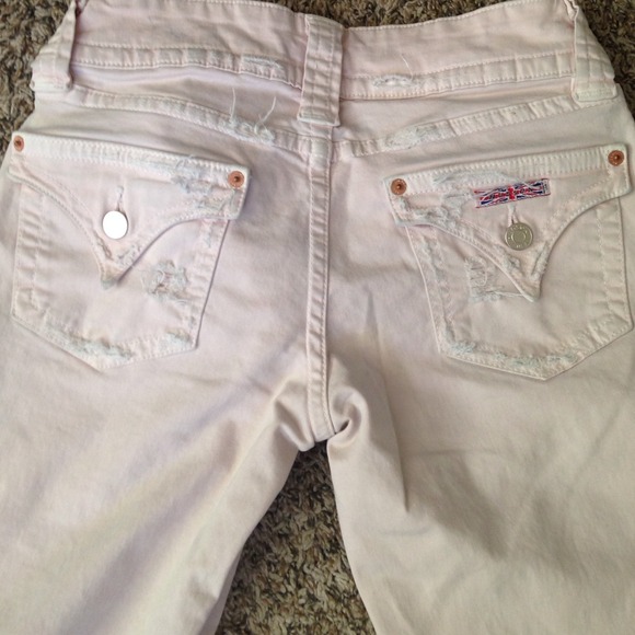 Light pink Hudson jeans