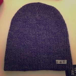 Purple beanie