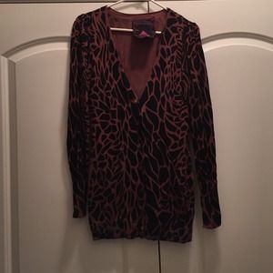 Giraffe inspired sweater