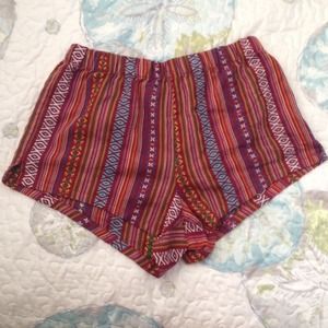 Forever 21 tribal shorts