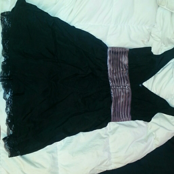 Semi formal black dress