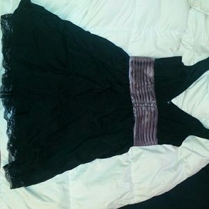 Semi formal black dress