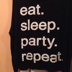 from Mandees (Beware! brand) eat sleep part repeat