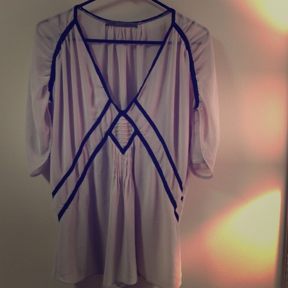 Sheer Zara top