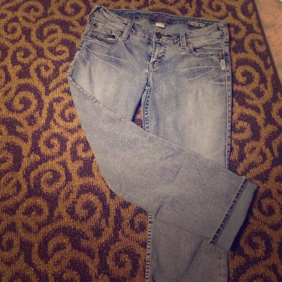 Silver santorini jeans.