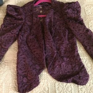 Bebe lace blazer