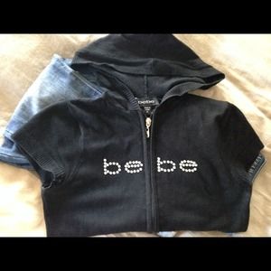 Authentic Bebe logo top/sweater.