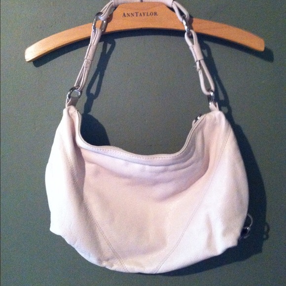 Heyraud white leather purse - Picture 2 of 3