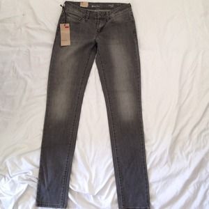 Levi's Demi curved grey jeans