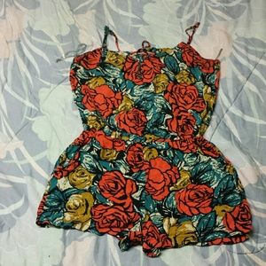 Floral Romper