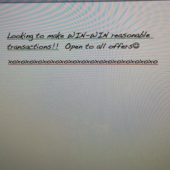 Open to reasonable offers on everything ❤️❤️