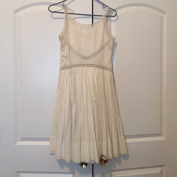 White sun dress