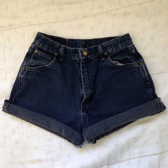 wrangler high waisted shorts