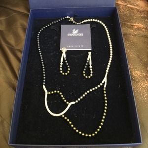 Swarovski Atelier Tri-color beads crystal set