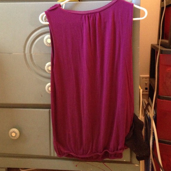 Pretty Purple Ruffled Shirt - Picture 2 of 4