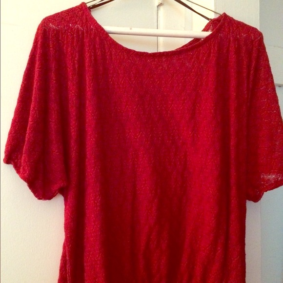 Red sweater!