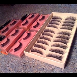 🎀new 15 pairs / eyelashes extensions MAKE OFFER👌